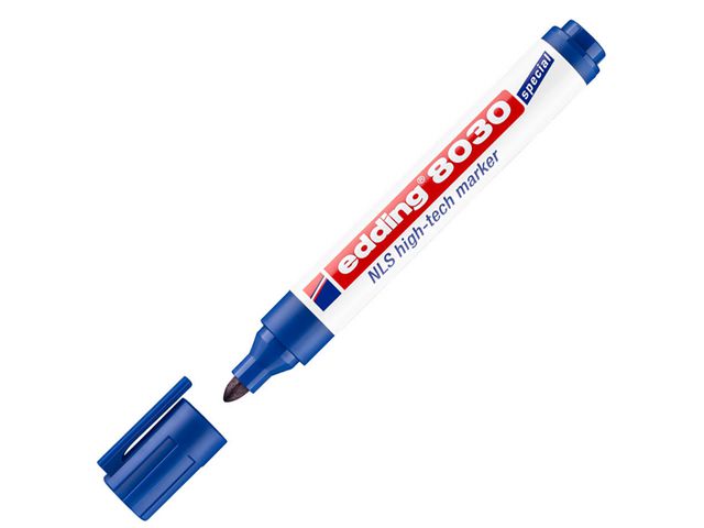 Edding 4-8030003 8030 NLS High Tech Marker Stift - Blau