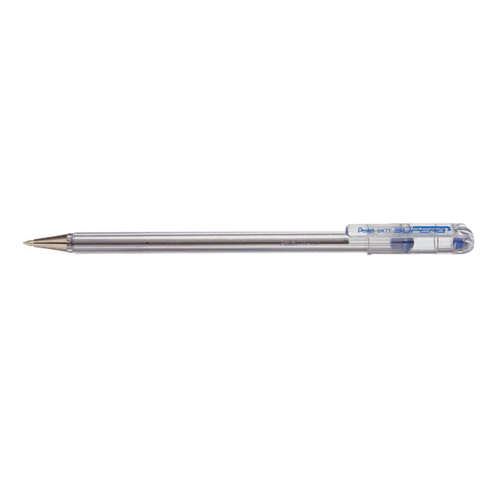 Pentel Superb Ball Pen - Blue - Pack of 12