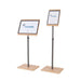 Rocada Natural A3 Display Stand Oak - NAT0706