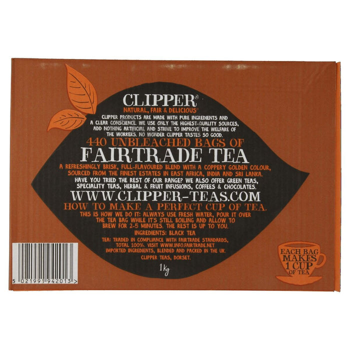 Clipper Black Tea Bags Pack of 440