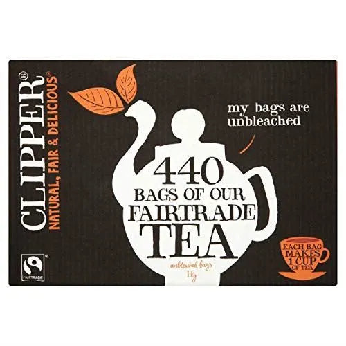 Clipper Black Tea Bags Pack of 440