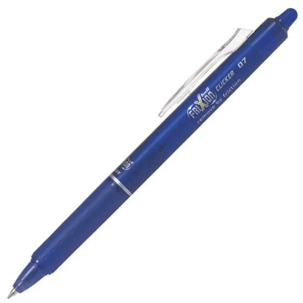 Pilot FriXion Clicker Erasable 0.7mm Blue PK12