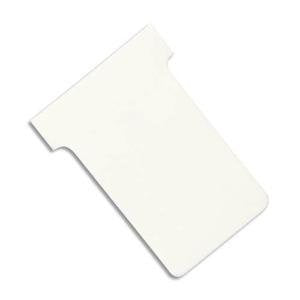 Best Value Nobo A110 T-Cards - White (Pack of 100)