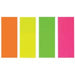 Best Value Index flags - Neon Yellow, Pink, Green, Orange