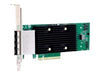 Broadcom HBA 9600-16e - Storage controller - 16 Channel - SATA 6Gb/s / SAS 24Gb/s / PCIe 4.0 (NVMe) - PCIe 4.0 x8