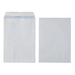 Best Value Business Plain White Pocket Envelope 351 x 248mm Self Seal 100gsm - Box of 250