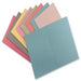 Best Value Invo Square Cut Folders Manilla 315gsm Foolscap Blue Ref 400038529 [Pack 100]