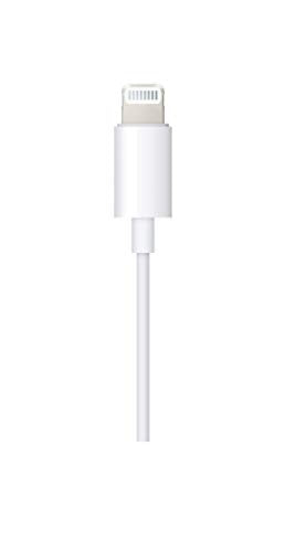 Apple Lightning to 3.5mm Audio Cable - Audio cable - Lightning male to 4-pole mini jack male - 1.2 m - white - for Apple iPad/iPhone/iPod (Lightning)