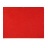 Best Value Bi-Office FB1446397 Unframed Red Felt Notice Board 120x90cm DD :: (Office & Stationery > Meeting & Presenting)