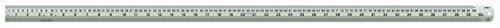 Best Value Linex Ruler Stainless Steel Imperial and Metric with Conversion Table 1000mm Ref Lxesl100