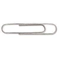 Best Value Whitecroft Essentials 30601 33 mm Large Paper Clip - Assorted Colours (Pack of 100)