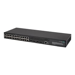 HPE FlexNetwork 5140 24G 4SFP+ EI - Switch - L3 - smart - 24 x 10/100/1000 + 4 x 10 Gigabit Ethernet / 1 Gigabit Ethernet SFP+ - rack-mountable