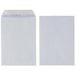 Best Value Premium Peel & Seal Envelopes White Pocket C5 110gsm Plain -Box of 500