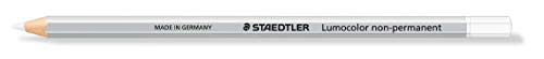 Staedtler Lumocolor Permanent Omnichrom Pencil White (Pack 12) 108-0