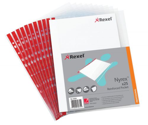 Best Value Nyrex Reinforced Pockets Side Open 90Micron  A4 12253(PK25)