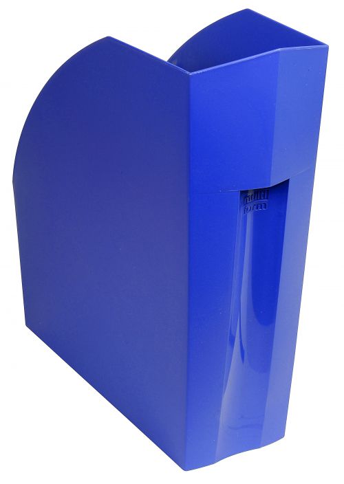 Best Value Forever Magazine File Recycled Cobalt Blue 292x110x320mm