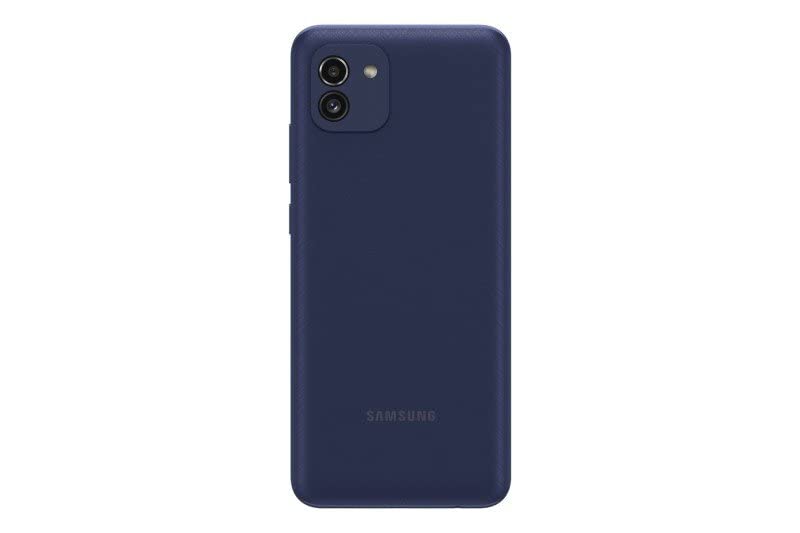 Samsung Galaxy A03 6.52 Inch 4G SMA035G 6R4D Dual SIM Android 11 USB C 4GB 64GB 5000 mAh Blue Smartphone