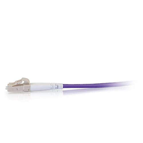 C2G 3m LC/LC OM4 LSZH Fibre Patch - Purple - Patch cable - LC multi-mode (M) to LC multi-mode (M) - 3 m - fibre optic - duplex - 50 / 125 micron - OM4 - purple