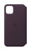 Apple Folio - Flip cover for mobile phone - leather - aubergine - for iPhone 11 Pro Max