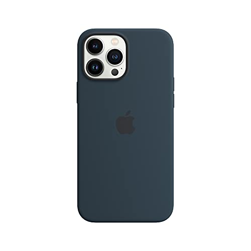 Apple - Back cover for mobile phone - with MagSafe - silicone - abyss blue - for iPhone 13 Pro Max