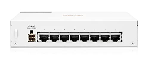 HPE Aruba Instant On 1430 8G Class4 PoE 64W Switch - Switch - unmanaged - 8 x 10/100/1000 (PoE Class 4) - desktop, rack-mountable - PoE (65 W)