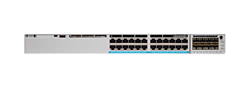 Cisco Catalyst 9300L - Network Essentials - switch - L3 - Managed - 24 x 10/100/1000 (PoE+) + 4 x Gigabit SFP (uplink) - rack-mountable - PoE+ (505 W)