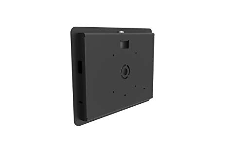 Compulocks Surface Go Security Lock Tablet Enclosure & Holder - Mounting component (enclosure) - for tablet - lockable - high-grade aluminium - black - mounting interface: 100 x 100 mm - wall-mountable - for Microsoft Surface Go, Go 2