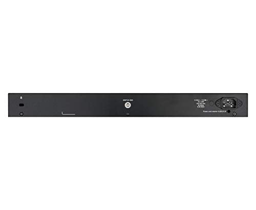 D-Link DGS 1250-28XMP - Switch - L3 Lite - smart - 24 x 10/100/1000 (PoE) + 4 x 10 Gigabit SFP+ - rack-mountable - PoE (370 W)