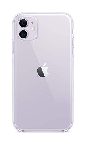 Apple - Back cover for mobile phone - polycarbonate, thermoplastic polyurethane (TPU) - clear - for iPhone 11