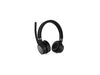 Lenovo Go - Headset - on-ear - Bluetooth - wireless, wired - active noise cancelling - USB-C - thunder black - Certified for Skype for Business, Certified for Microsoft Teams - for ThinkPad L13 Yoga Gen 3 21BB, T16 Gen 1 21BV