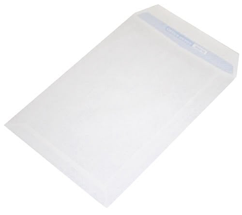 Best Value White Business Envelopes - Plain C5 90gsm - Box of 500 - Self Seal