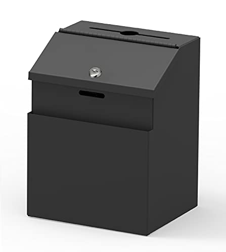 Twinco Metal Suggestion Ballot Charity Box TW52111