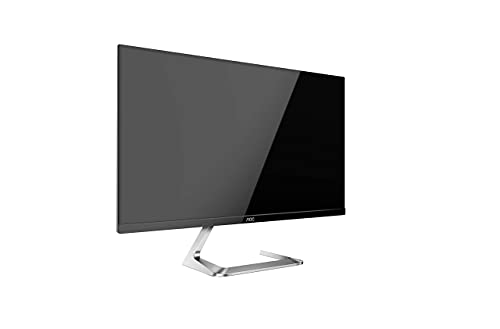 AOC Q27T1 - LED monitor - 27" - 2560 x 1440 WQHD @ 60 Hz - IPS - 350 cd/m - 1000:1 - 5 ms - 2xHDMI, DisplayPort - silver