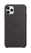 Apple - Back cover for mobile phone - silicone - black - for iPhone 11 Pro Max