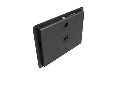 Compulocks Surface Go Security Lock Tablet Enclosure & Holder - Mounting component (enclosure) - for tablet - lockable - high-grade aluminium - black - mounting interface: 100 x 100 mm - wall-mountable - for Microsoft Surface Go, Go 2