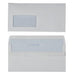 Best Value 100% Recycled Self Seal Envelopes 90gsm-Window DL - 45 x 90mm - Box of 500