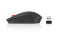 Lenovo ThinkPad Essential Wireless Mouse - Mouse - laser - 3 buttons - wireless - 2.4 GHz - USB wireless receiver - for IdeaCentre AIO 3 24, 3 27, ThinkCentre M60, ThinkEdge SE30, ThinkPad L14 Gen 2, P14s Gen 2