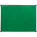 Best Value Felt Noticeboard Aluminium Frame Green 900 x 1200 mm