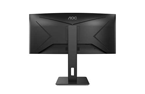 AOC Pro-line CU34P2C - P2 Series - LED monitor - curved - 34" - 3440 x 1440 UWQHD @ 100 Hz - VA - 300 cd/m² - 3000:1 - 1 ms - 2xHDMI, DisplayPort, USB-C - speakers - black