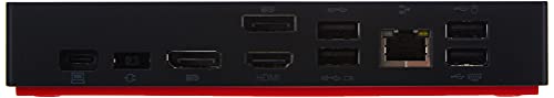 Lenovo ThinkPad Universal USB-C Dock - Docking station - USB-C - HDMI, 2 x DP - GigE - 90 Watt - for ThinkPad L13 Gen 2, P14s Gen 2, P15s Gen 2, X13 Gen 2, X13 Yoga Gen 2, Yoga Slim 7 Pro 16