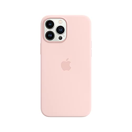 Apple - Back cover for mobile phone - with MagSafe - silicone - chalk pink - for iPhone 13 Pro Max