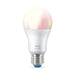 WiZ - LED light bulb - shape: A60 - E27 - 8 W (equivalent 60 W) - class A+ - 16 million colours - 2200-6500 K