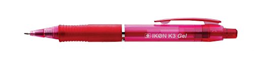 Best Value Hainenko Gel Rollerball Retractable Pen - Red (Pack of 10)