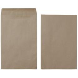 Best Value Business Plain Manilla Self Seal Wallet Envelopes 381 x 254mm 90gsm - Box of 250