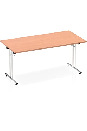 Dynamic Impulse 1600mm Folding Rectangular Table Beech Top I000691