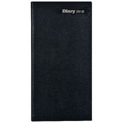 Best Value Niceday Diary Portrait Slimline 2019 Black