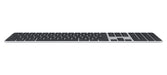 Apple Magic Keyboard with Touch ID and Numeric Keypad - Keyboard - Bluetooth, USB-C - AZERTY - French - black keys