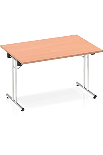 Dynamic Impulse 1200mm Folding Rectangular Table Beech Top I000690