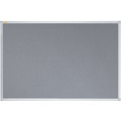 Best Value Franken PT130512 180 x 120 cm X-tra!Line Felt Pin Board - Grey