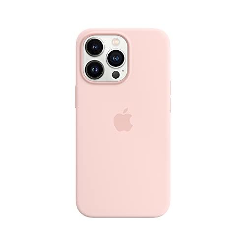 Apple - Back cover for mobile phone - with MagSafe - silicone - chalk pink - for iPhone 13 Pro